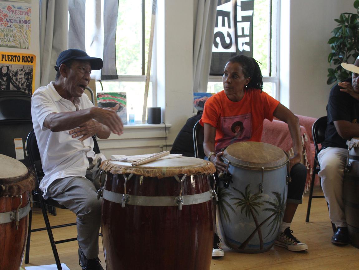 Bomba Master Jesus M. Cepeda Brenes Brings The Rhythm To The Green